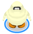 The Mummy Costume in-game.