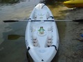 Aunt Arctic kayaking.