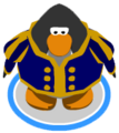 The Blue Doublet in-game.