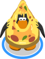 The Extra Cheesy Costume in-game.