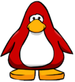 Red on a player card.