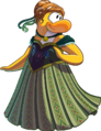Anna in her Coronation Outfit.