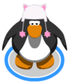 The Kitty Kat Hat in-game.