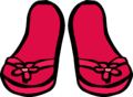 Magenta Sandals