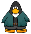 The Frankenpenguin Costume on a player card.