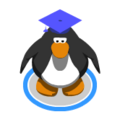 The Graduation Cap in-game.