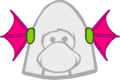 Pink Monster Fins Non-member item