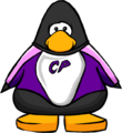 The Purple Wetsuit on a player card.