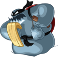 Tank, a villain in Card-Jitsu Snow.