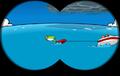 The Great Storm of 2008, as seen in the Binoculars when forming.