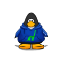The Good Dinosaur Hoodie on a player card.