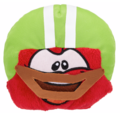 Touchdown Dome Hat on the Red Puffle.