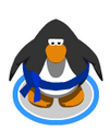 The Blue Ninja Belt in game.