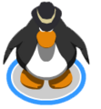 The Delta Fedora in-game.