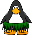 The Grass Skirt on a player card.