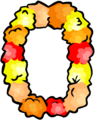 Hawaiian Lei, also known as the Red Lei.