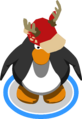 The Red Deer Hat in-game.