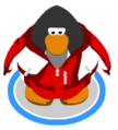 The Red Tracksuit in-game.