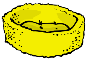 Yellow Puffle Bed.png