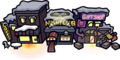 The Town on the Halloween Party 2010 Map.