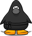 The Ninja Outfit on a player card.