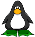 The Green Flippers on a player card.