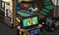 A sneak peek of an unknown room.