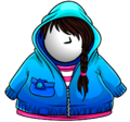 Ocean Blue Hoodie
