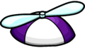 Purple Propeller Hat