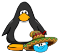 The Sombrero seen on a player card.