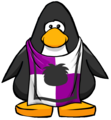 The Purple Tabard on a player card.