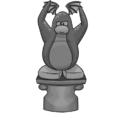 Spooky Penguin Statue