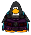 The Viking Captain Tunic on a player card.