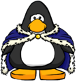 The Royal Blue Robe on a player.