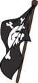 Pirate Flag After defeating the Crabs in the Town