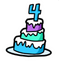 #104: 4th Anniversary Cake Oct. 23 – Nov. 6, 2009 Boiler Room