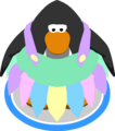 The Faery Costume in-game.