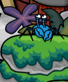 A Blue Crab at the Island Adventure Party 2011