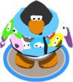 The Puffle Jacket in-game.