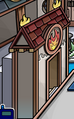 The old entrance to the Volcano Room.