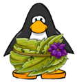 The Flower Palm Dress on a player card.