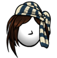 Striped Pirate Bandanna