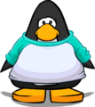The Teal Tee on a player card.