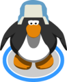 The Blue Fuzzy Hat in-game.