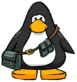 The Tech Satchel on a player card.