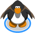 The Thick Hide Cloak in-game.