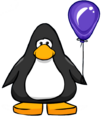 The Grape Balloon on a player card.