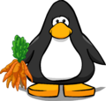 The Reindeer Carrots on a player card.