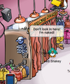 Hope that penguin doesn't look in...