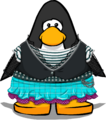 The Perky Punk Outfit on a player card.